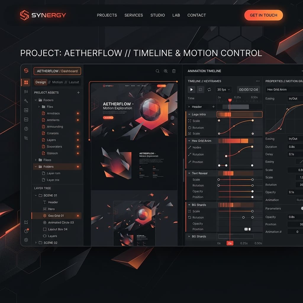 Mimetic — Agente diseñador estilo Awwwards