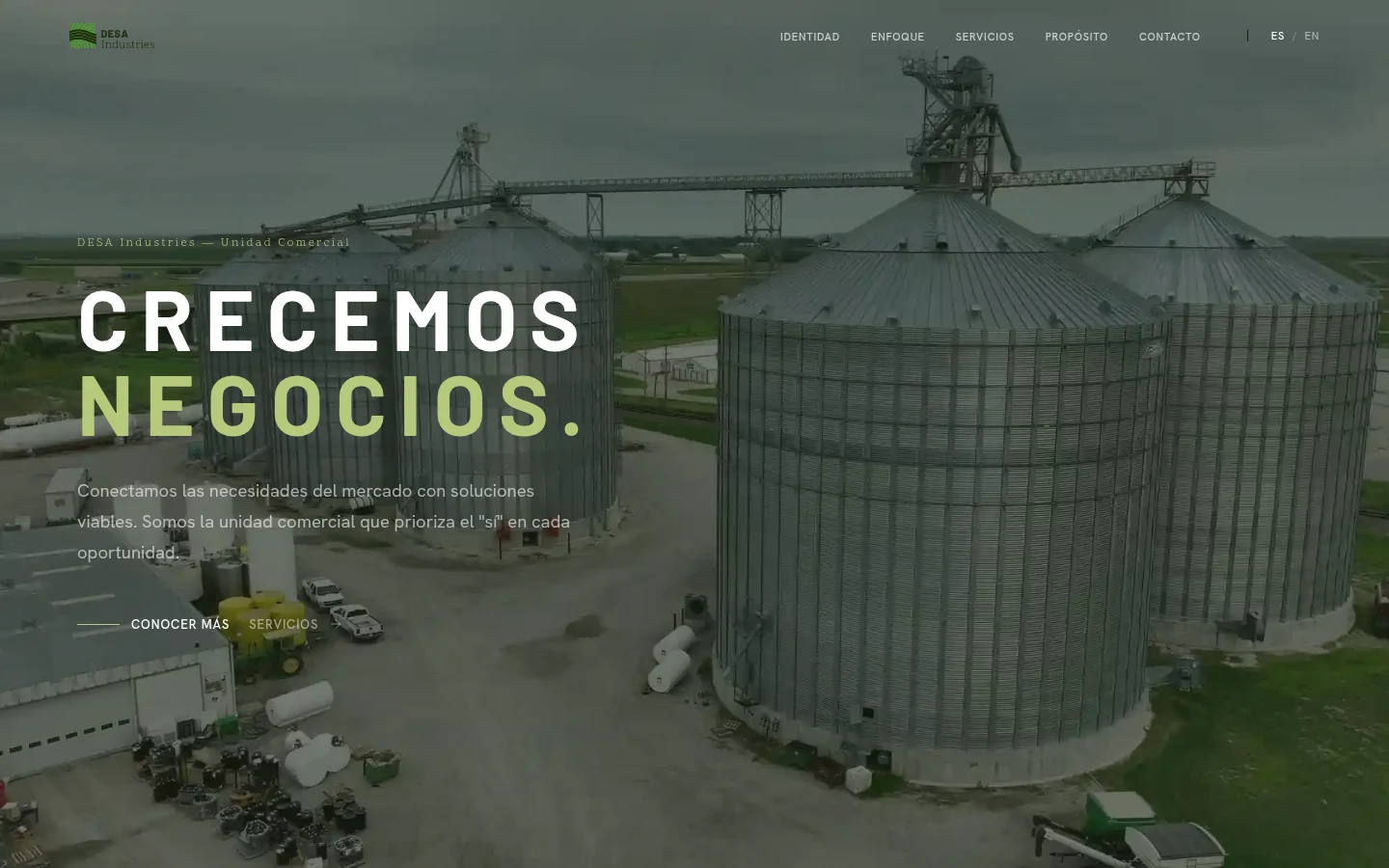 DESA Industries — Hero comercial