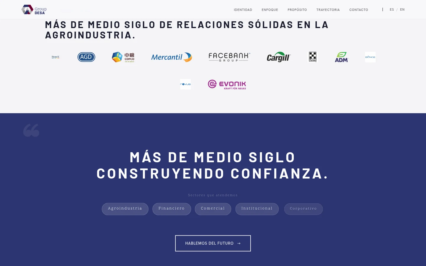 GROUP DESA — Ecosistema corporativo